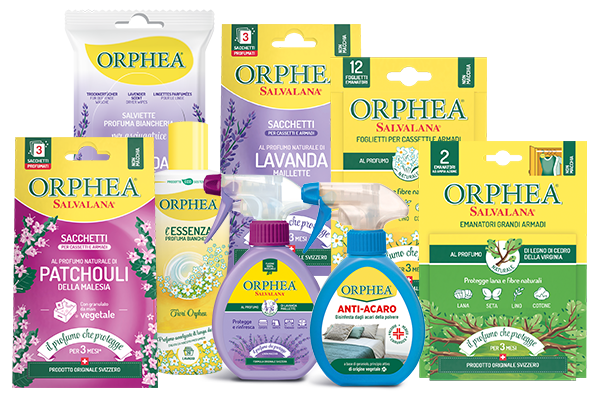 Orphea: Profumazione e Protezione naturale di ogni tipo di tessuto.