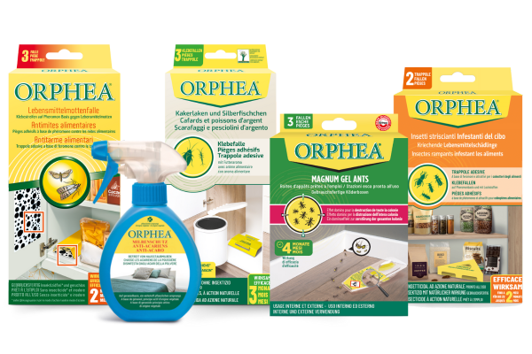 Orphea schützt Ihr Zuhause vor fliegenden und kriechenden Insekten